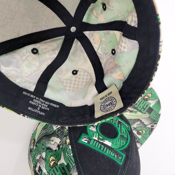 Green Lantern Baseball Caps DC Comics Originals 2 Caps Size S - Picture 6 of 6